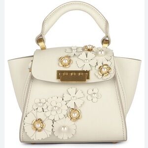 Zac Posen Eartha Mini Top Handle Bag in Dove